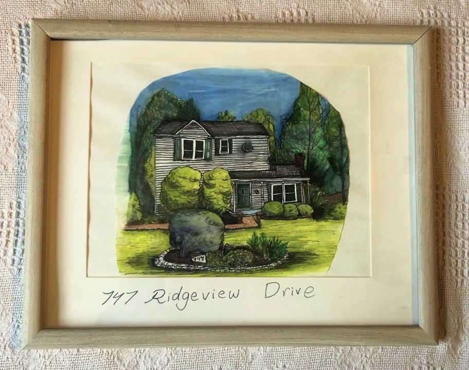 After: Framed House Commission