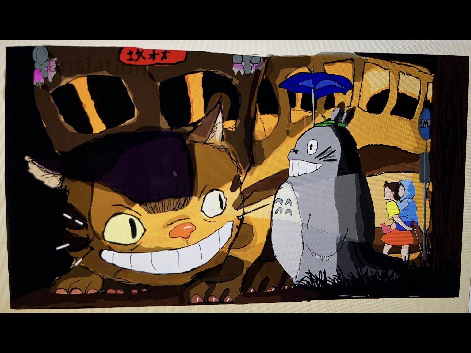 Animated Scene Digital Study