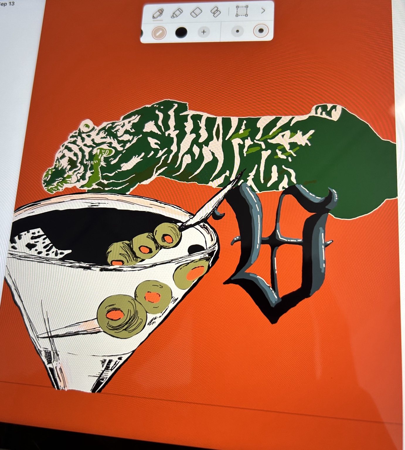 Tiger Martini Draft
